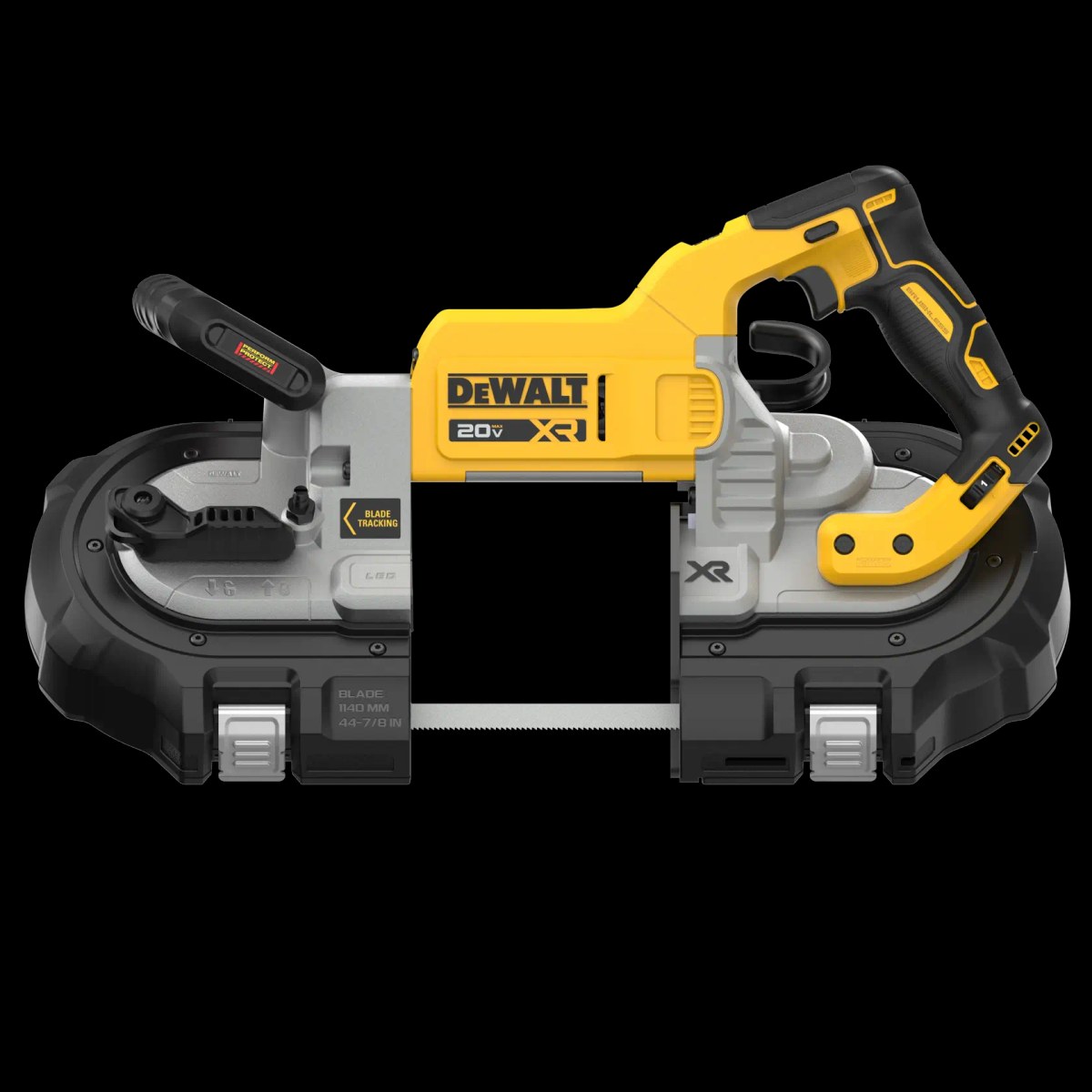 Serra de Fita 5" (127MM) de Interruptor Duplo de 20V MAX* Li-ion Brushless sem Bateria e Carregador DeWalt — foto 2