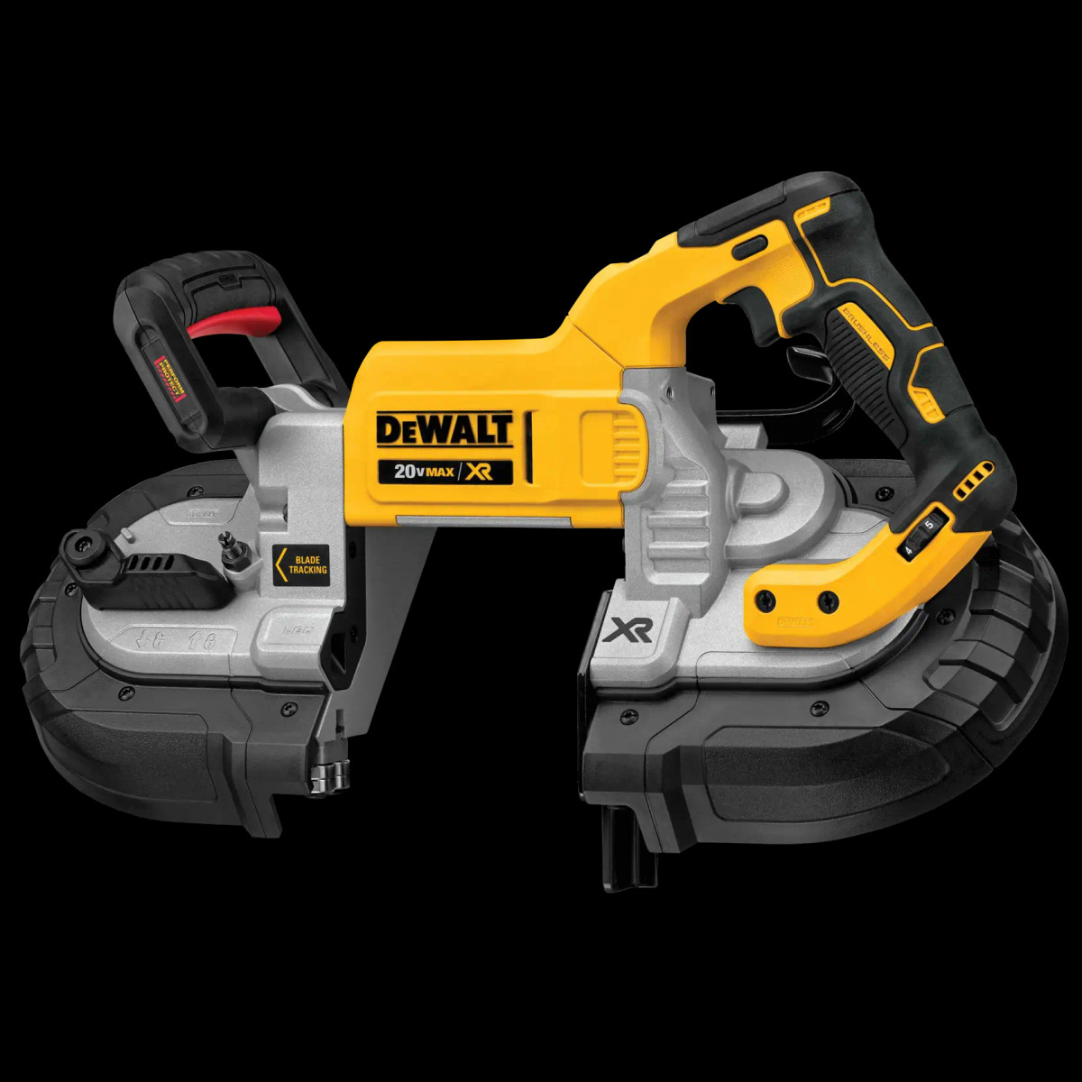 Serra de Fita 5" (127MM) de Interruptor Duplo de 20V MAX* Li-ion Brushless sem Bateria e Carregador DeWalt