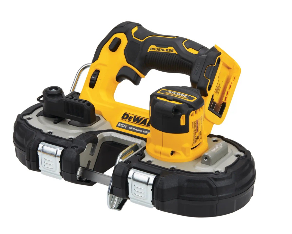 Serra de Fita Atomic 20V MAX* Li Ion, Brushless, sem Bateria e Carregador DeWalt — foto 2