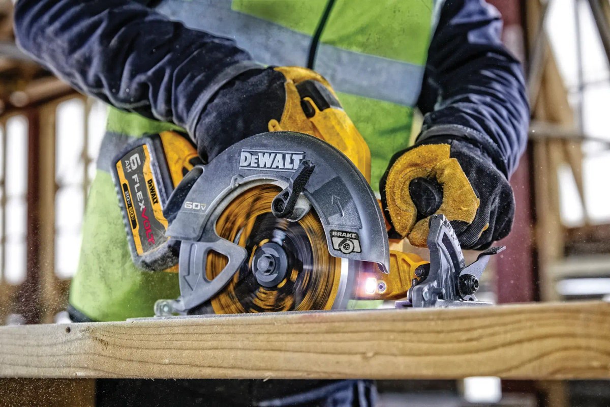 Serra Circular 7-1/4" (184MM) 60V MAX* Flexvolt Li-ion, sem Bateria e Carregador DeWalt — foto 5