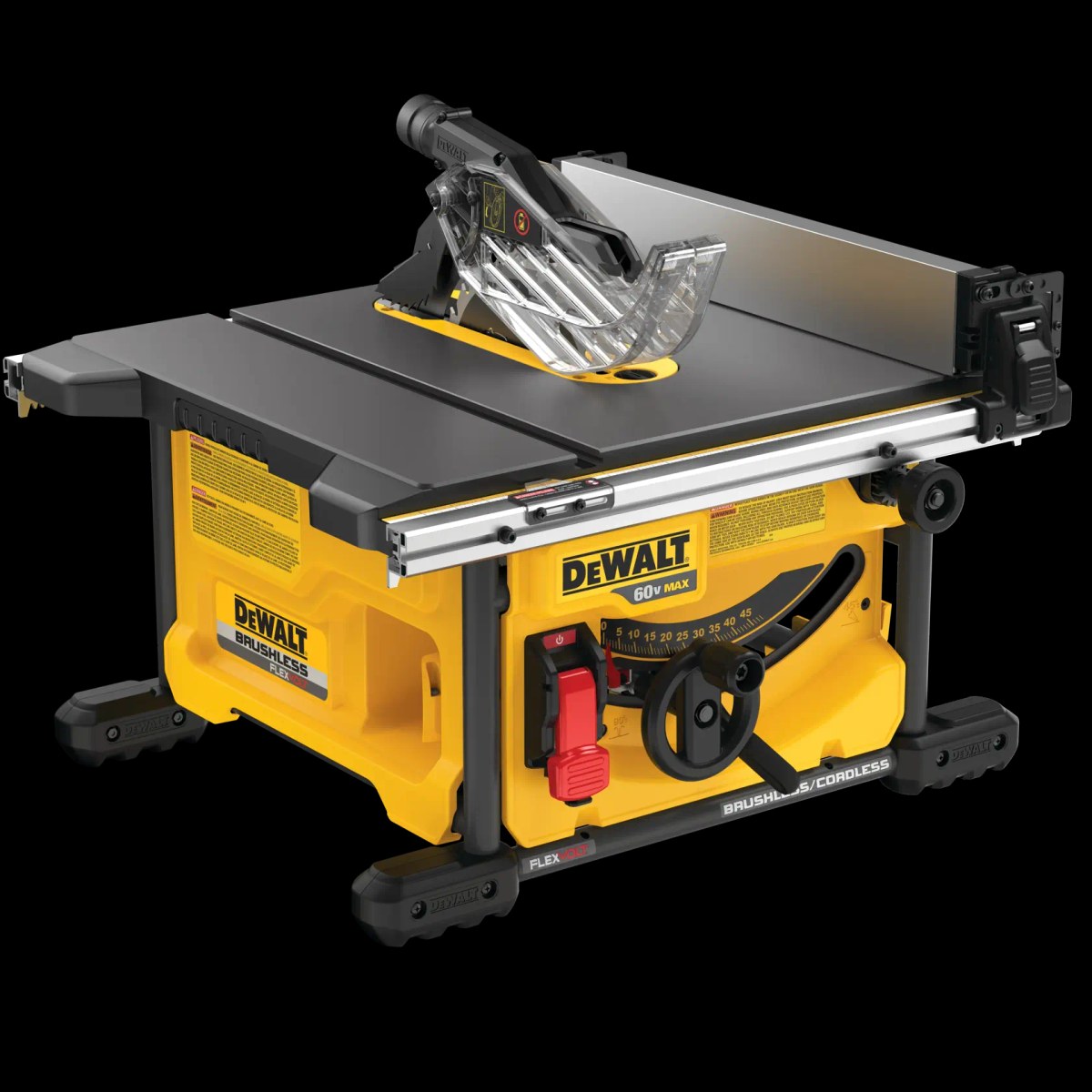 Serra de Mesa 8 1/4" (210MM) 60V MAX* Flexvolt Li-ion, Brushless, sem Bateria e Carregador DeWalt — foto 3