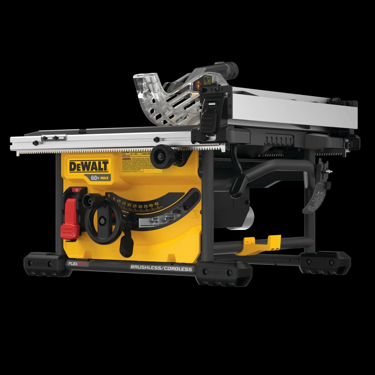 Serra de Mesa 8 1/4" (210MM) 60V MAX* Flexvolt Li-ion, Brushless, sem Bateria e Carregador DeWalt — foto 5