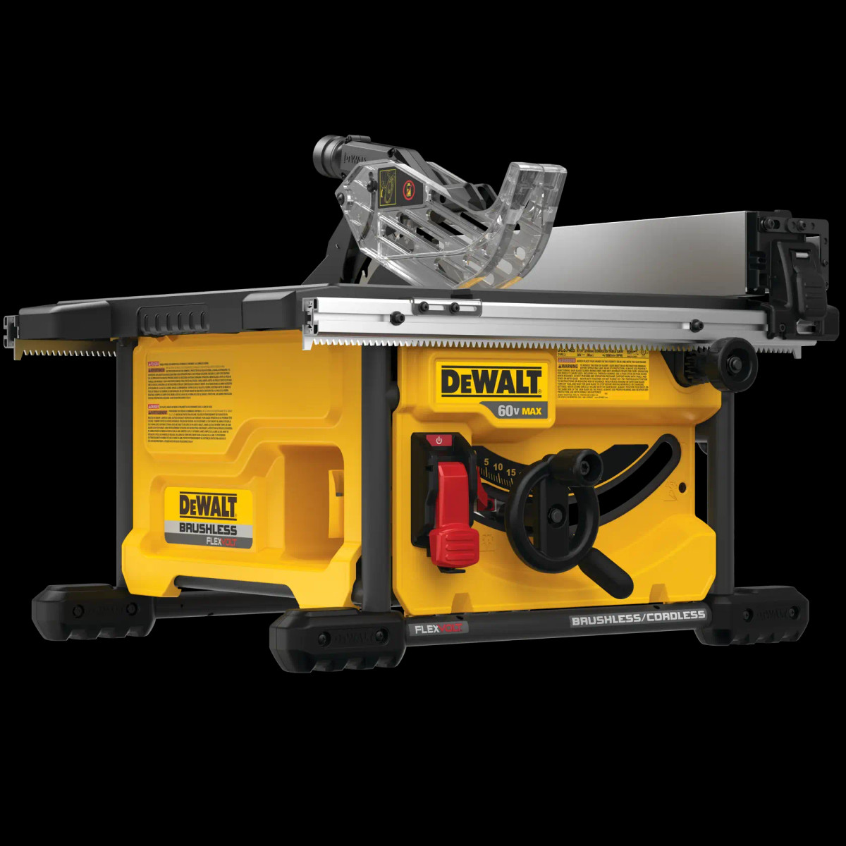 Serra de Mesa 8 1/4" (210MM) 60V MAX* Flexvolt Li-ion, Brushless, sem Bateria e Carregador DeWalt