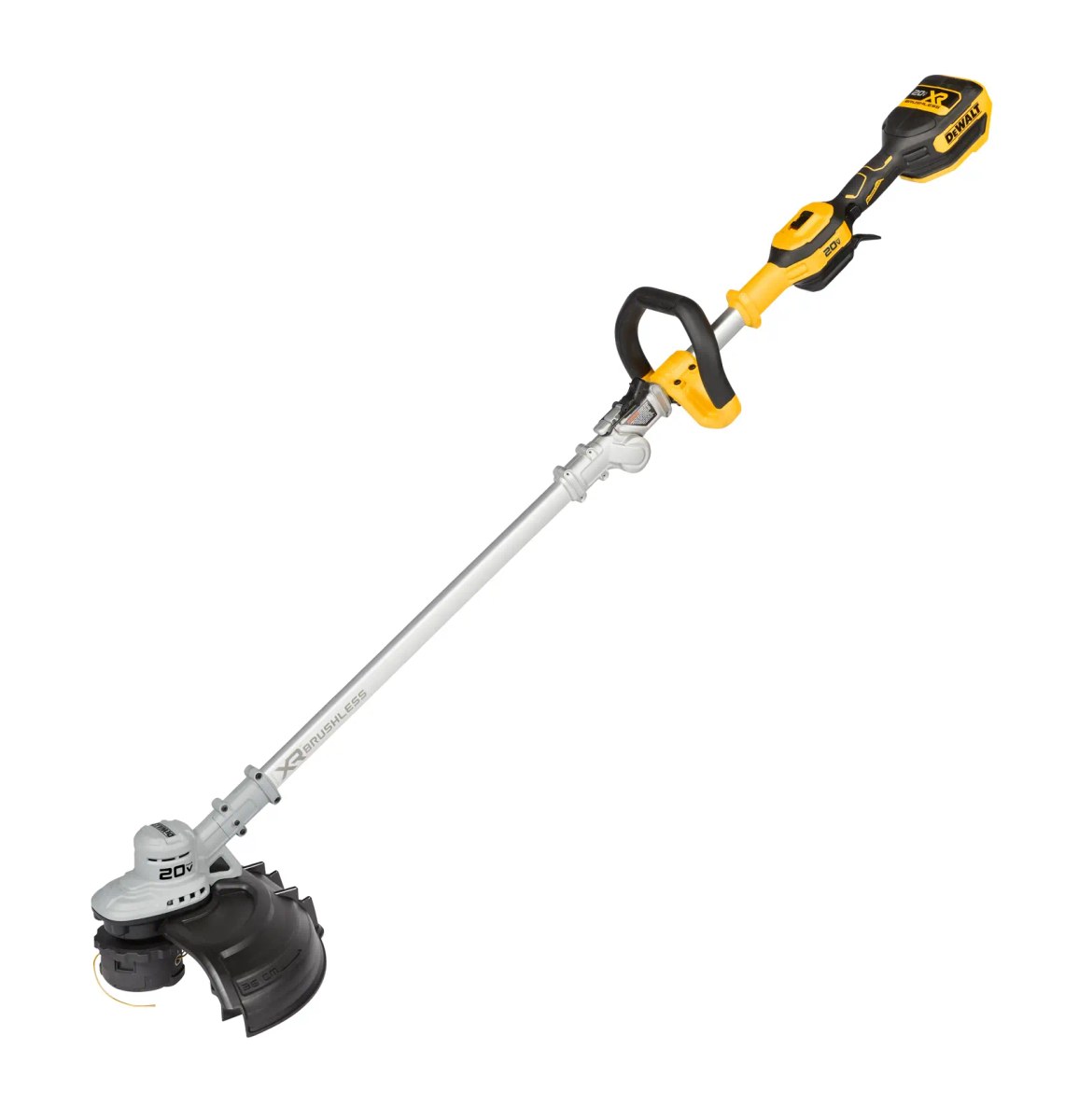 Aparador de Grama 20V MAX* Li-ion, Brushless, Dobrável, sem Bateria e Carregador DeWalt — foto 2