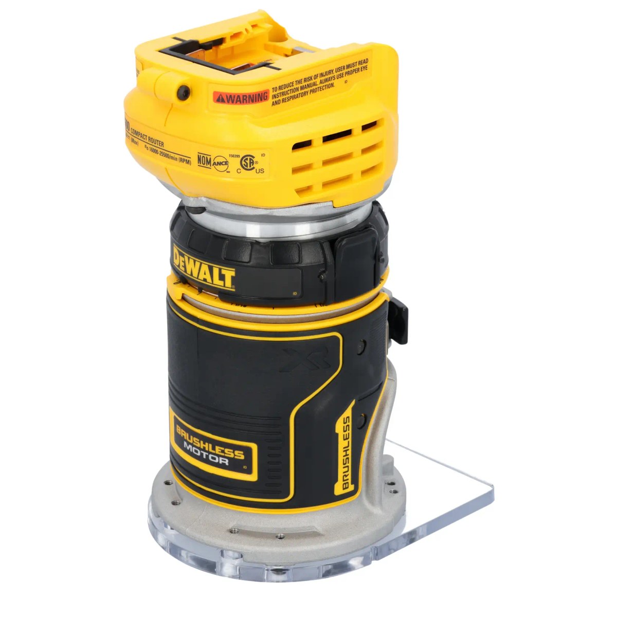 Tupia Compacta 20V MAX* Li-ion Brushless, sem Bateria e Carregador DeWalt — foto 2