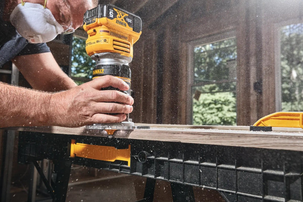 Tupia Compacta 20V MAX* Li-ion Brushless, sem Bateria e Carregador DeWalt — foto 4