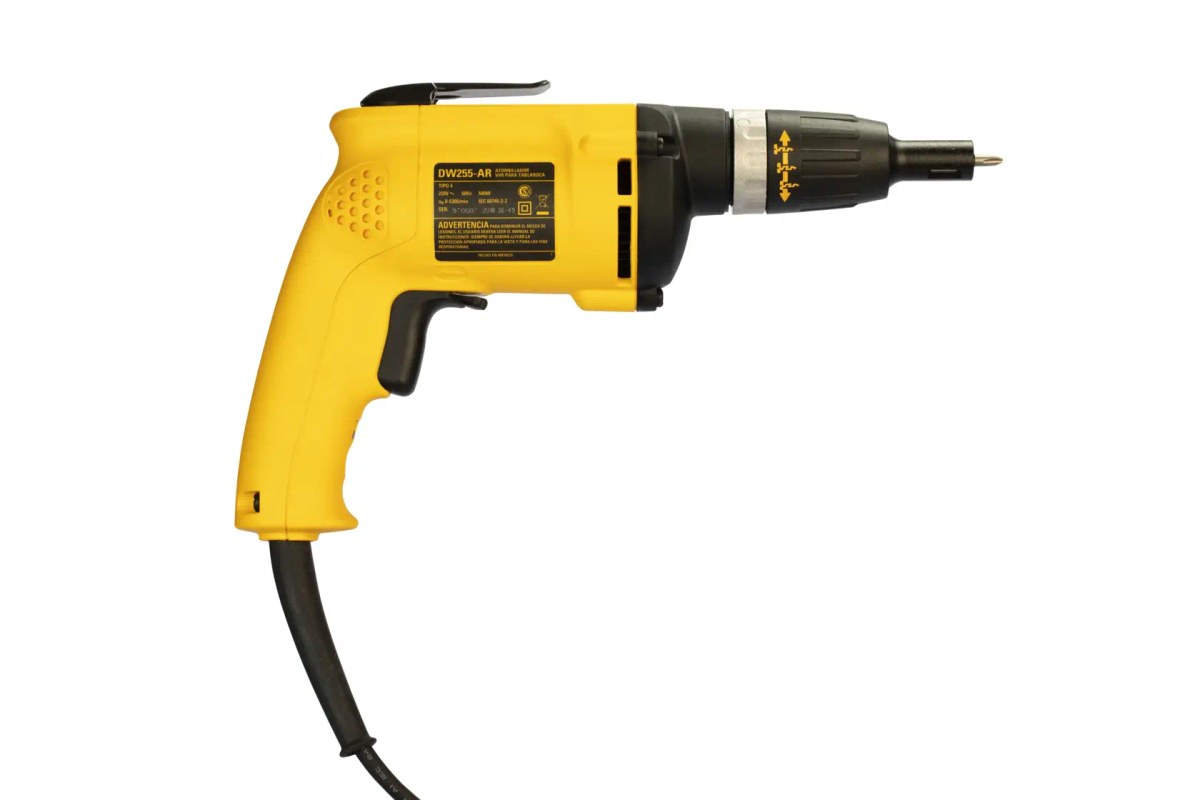Parafusadeira Drywall 650W, 6,8 NM, 0-5.300 RPM, Velocidade Variável Reversível, 1,3 KG, 127V (nacional) DeWalt — foto 2