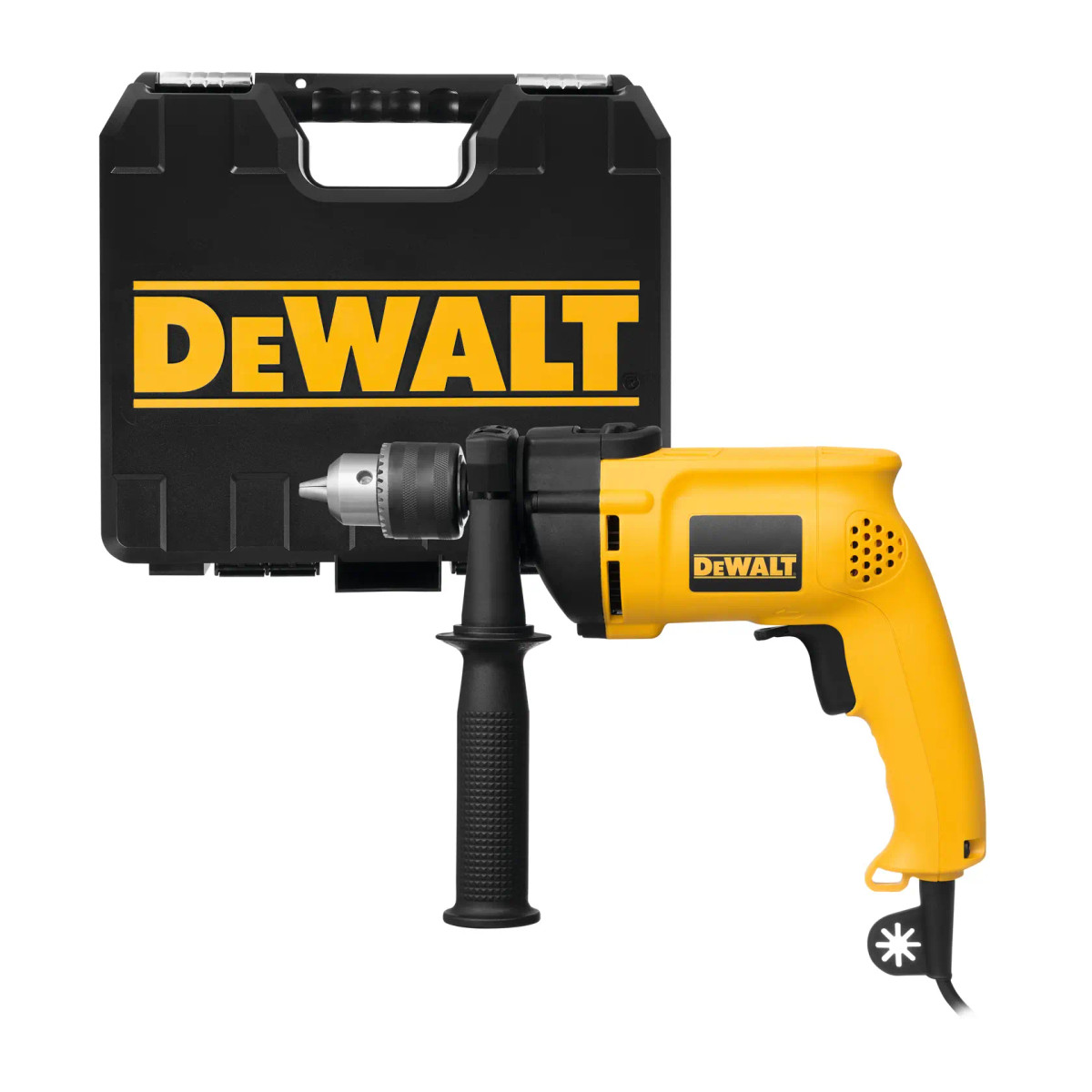 Furadeira de Impacto 1/2" (13MM), 850W, Velocidade Variável Reversível, C/ Maleta, 127V (nacional) DeWalt