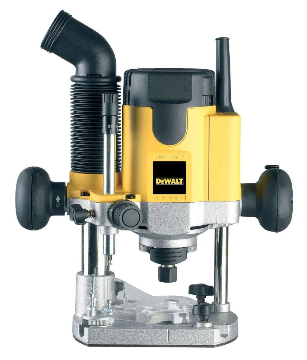 Tupia de Coluna 1.100W, Vv 8.000-24.000 RPM, Pinças 6MM, 1/4" e 8MM, C/ Guia Paralela, 220V DeWalt — foto 2