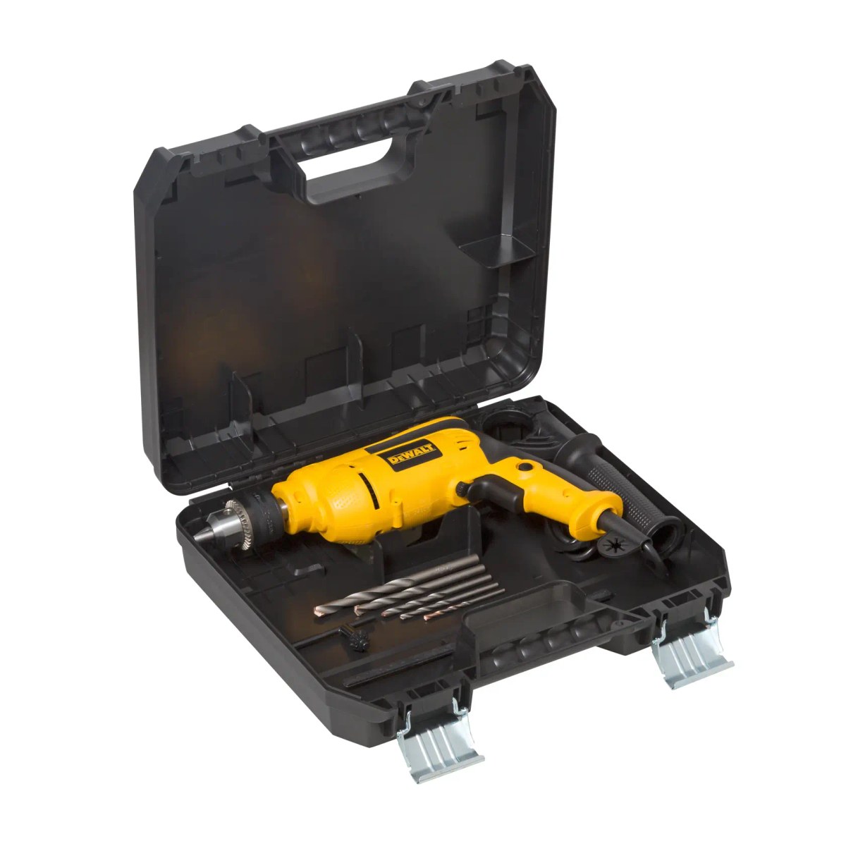 Kit Furadeira de Impacto 1/2" (13MM) 750W, Velocidade Variável Reversível com 5 Brocas e Maleta, 127V (nacional) DeWalt — foto 3