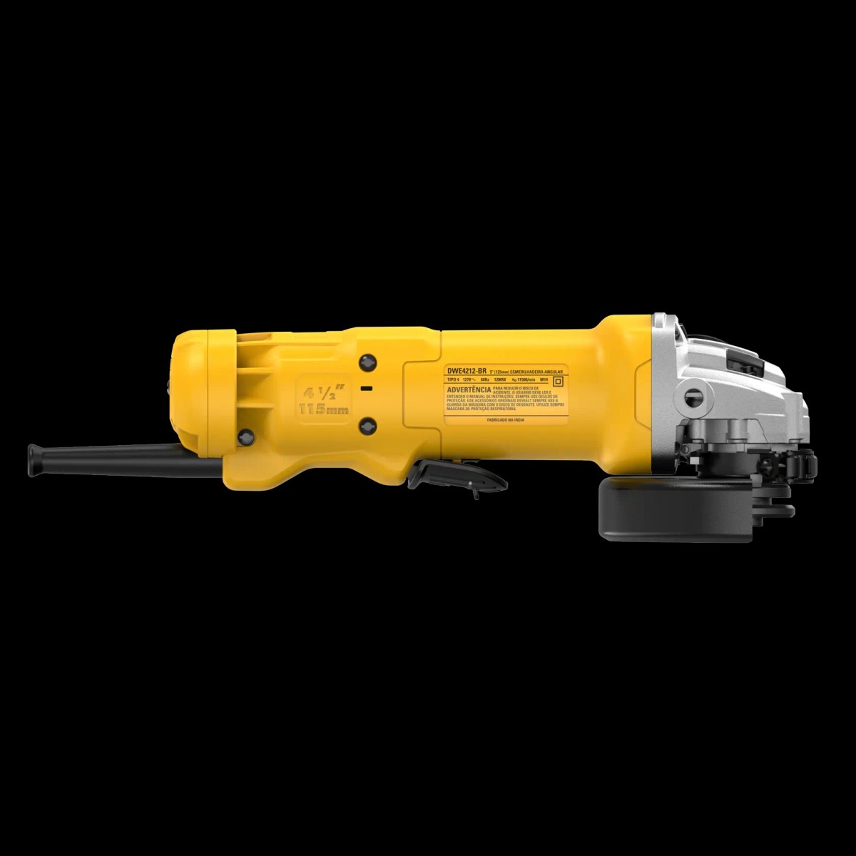 Esmerilhadeira 5" (125MM) 1.200W, 11.500 RPM, 127V DeWalt — foto 3