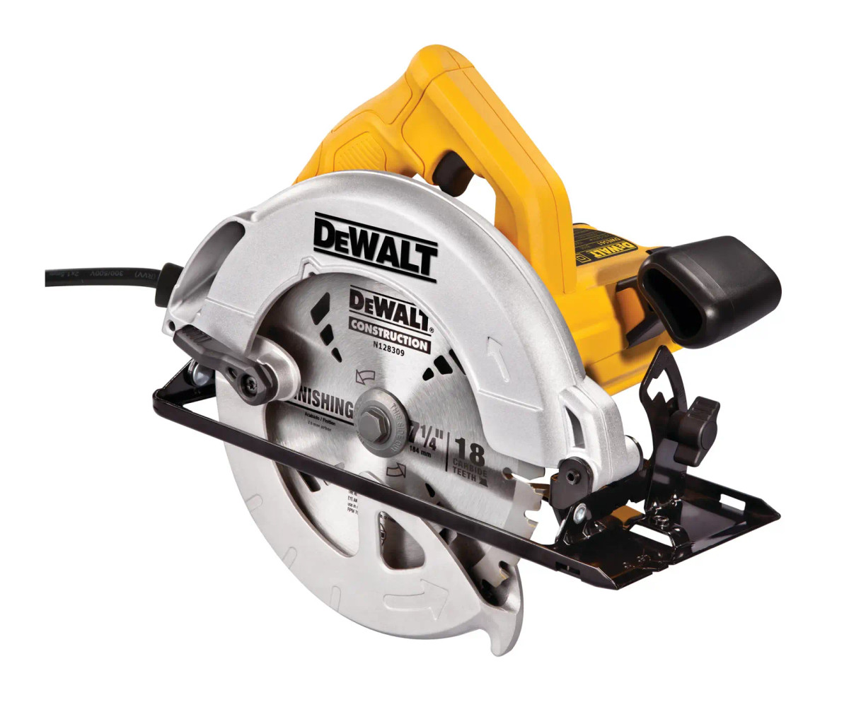Serra Circular 7 1/4" (184MM) 1.400W, 5.500 RPM, C/ Disco Wídea 18D, 127V (nacional) DeWalt
