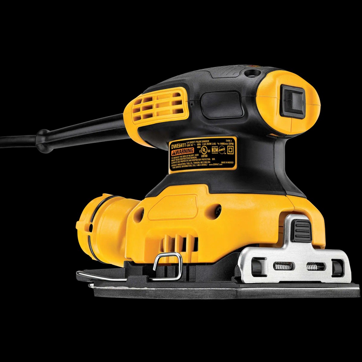 Lixadeira Orbital 1/4" de Folha, 230W, 220V (nacional) DeWalt — foto 5