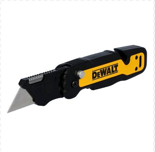 Faca Dobravel PUSH&FLIP C/ Armazenamento DeWalt