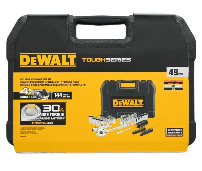 Jogo Ferramentas Mecanicas 49PCS (NOVO) DeWalt