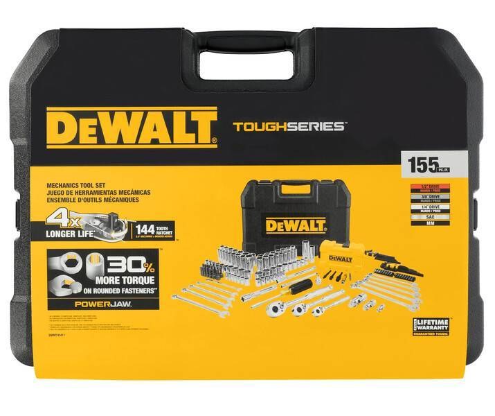 Jogo Ferramentas Mecanicas 155PCS (NOVO) DeWalt
