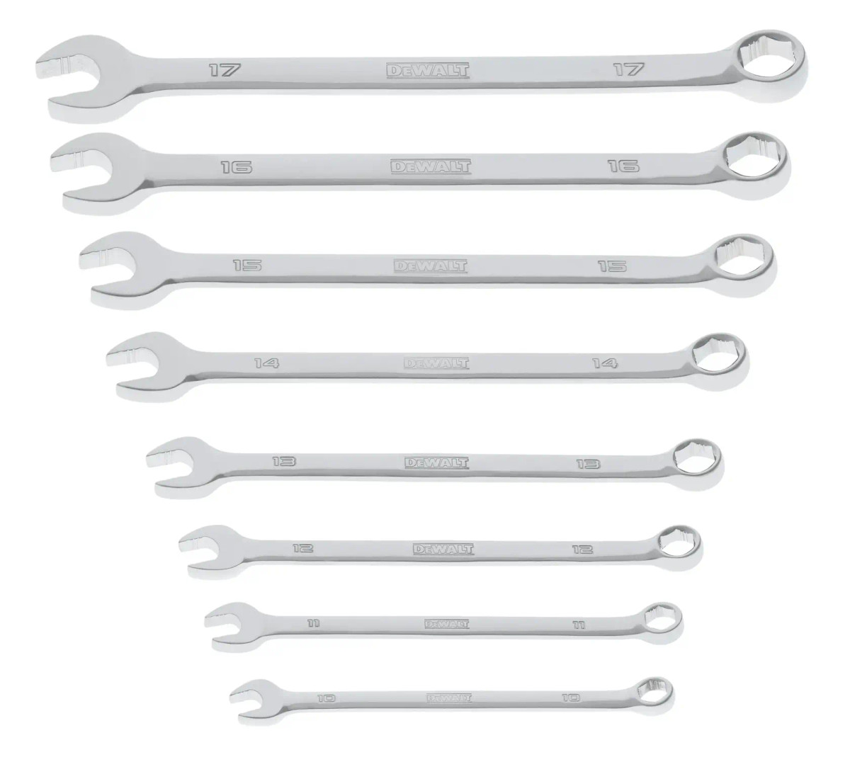 Jogo Chaves Combinadas MM 08PCS (NOVO) DeWalt