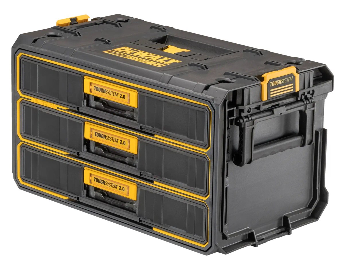 Caixa Tipo Gaveta Tripla 32X55 Toughsystem 2.0 DeWalt — foto 3