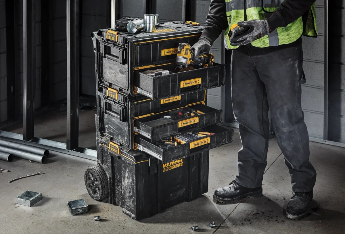 Caixa Tipo Gaveta Tripla 32X55 Toughsystem 2.0 DeWalt — foto 5