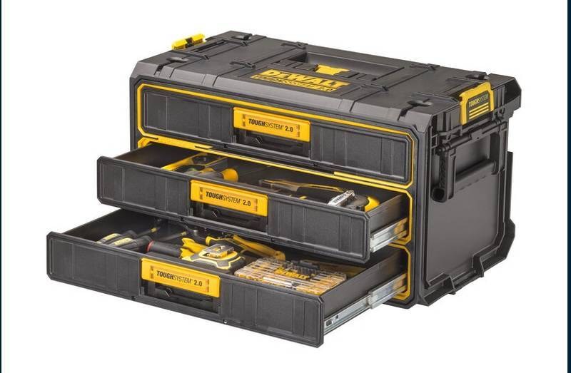 Caixa Tipo Gaveta Tripla 32X55 Toughsystem 2.0 DeWalt