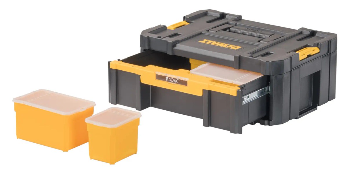 Caixa com Gaveta Profunda Dewalt Tstak — foto 3