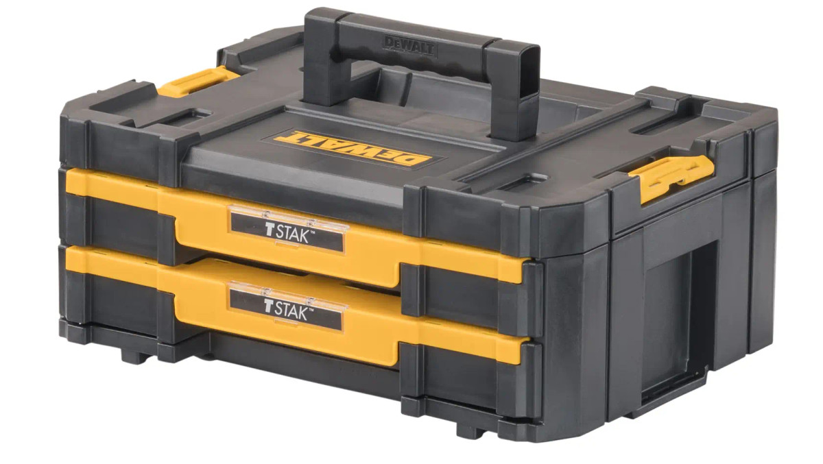 Organizador Tstak Nº 4 com Fecho Metálico Dewalt 16.5"