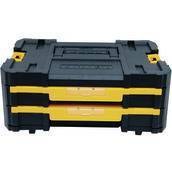 Organizador Tstak Nº 4 com Fecho Metálico Dewalt 16.5"