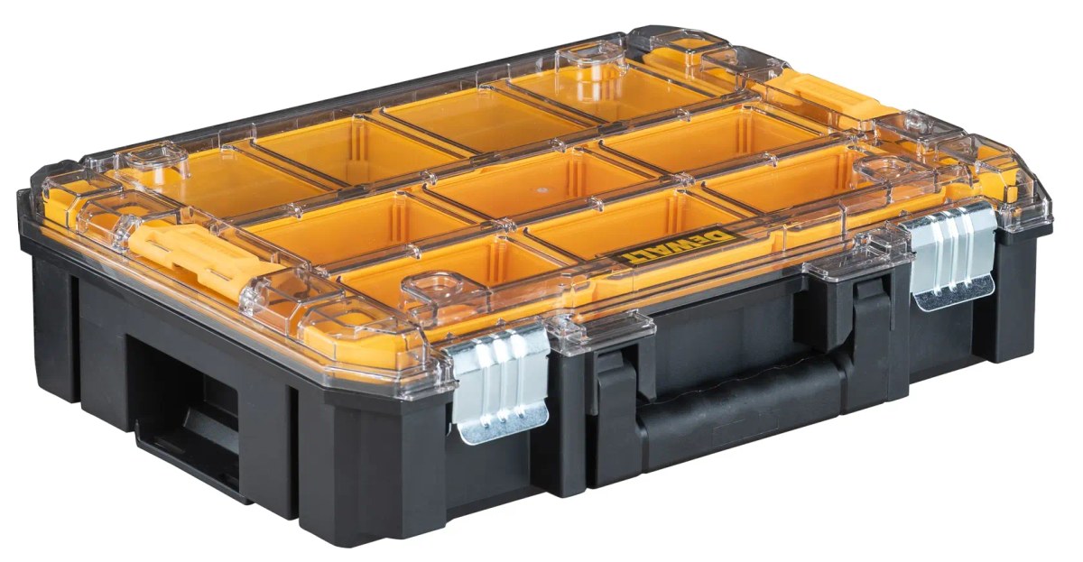 Organizador com Tampa Translucida Tstak Dewalt — foto 4
