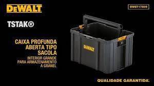 Caixa Profunda Aberta - Tipo Sacola Tstak Dewalt