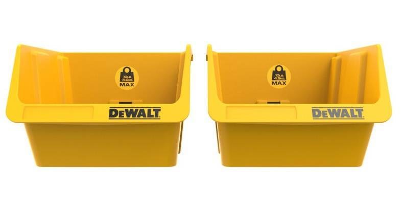 Caixas Plásticas - Pacote com 2 DeWalt