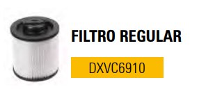 Filtro Regular 106,109,112 DeWalt