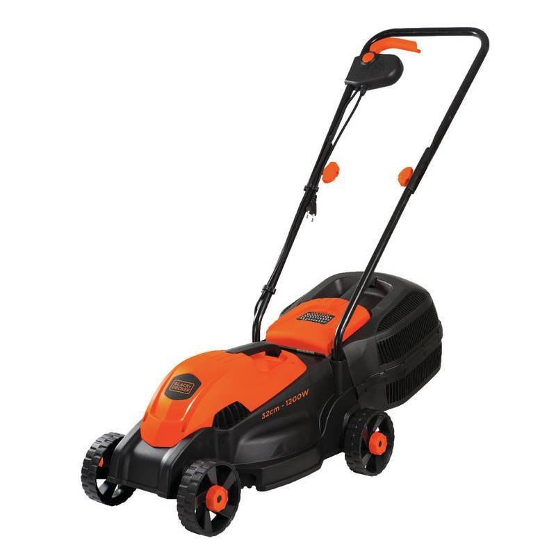 Cortador de Grama de Grama de 32CM 1.200W com Coletor 28 Litros 127V Black+Decker