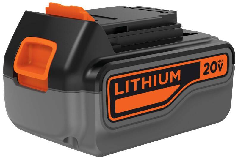 Bateria 20V MAX* 4,0AH Íon de Lítio Black+Decker