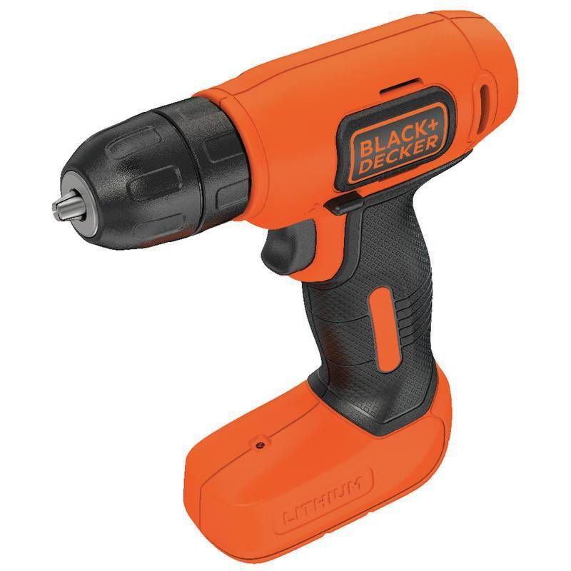 Parafusadeira / Furadeira 3/8" (10MM) Li-ion 8V Bivolt Black+Decker