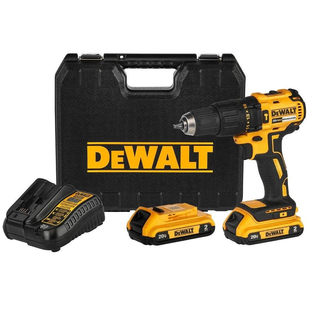 Parafusadeira 20V com 2 Baterias DeWalt DCD778