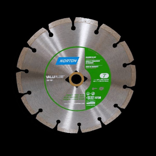 Disco Diamantado Segmentado 7" Norton