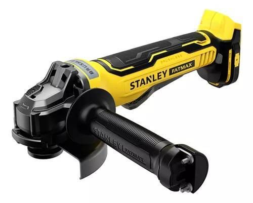 Esmerilhadeira Angular sem Fio 4.1/2" (115MM) e 5"(125MM), Brushless, Sistema 20V Bare sem Bateria Stanley