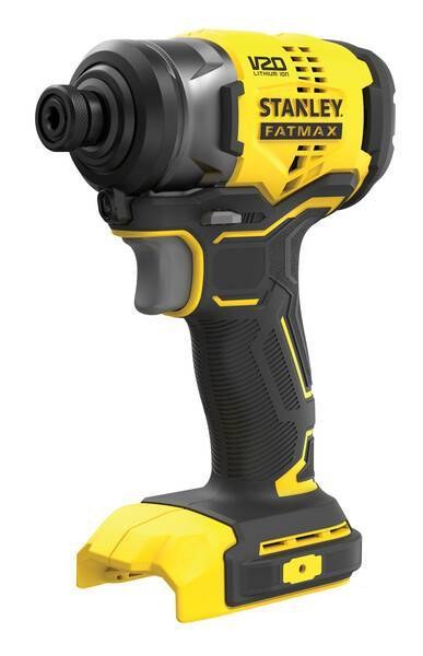 Parafusadeira de Impacto 1/4" (6,34MM) Íon de Lítio 20V MAX* Brushless sem Bateria e Carregador Stanley