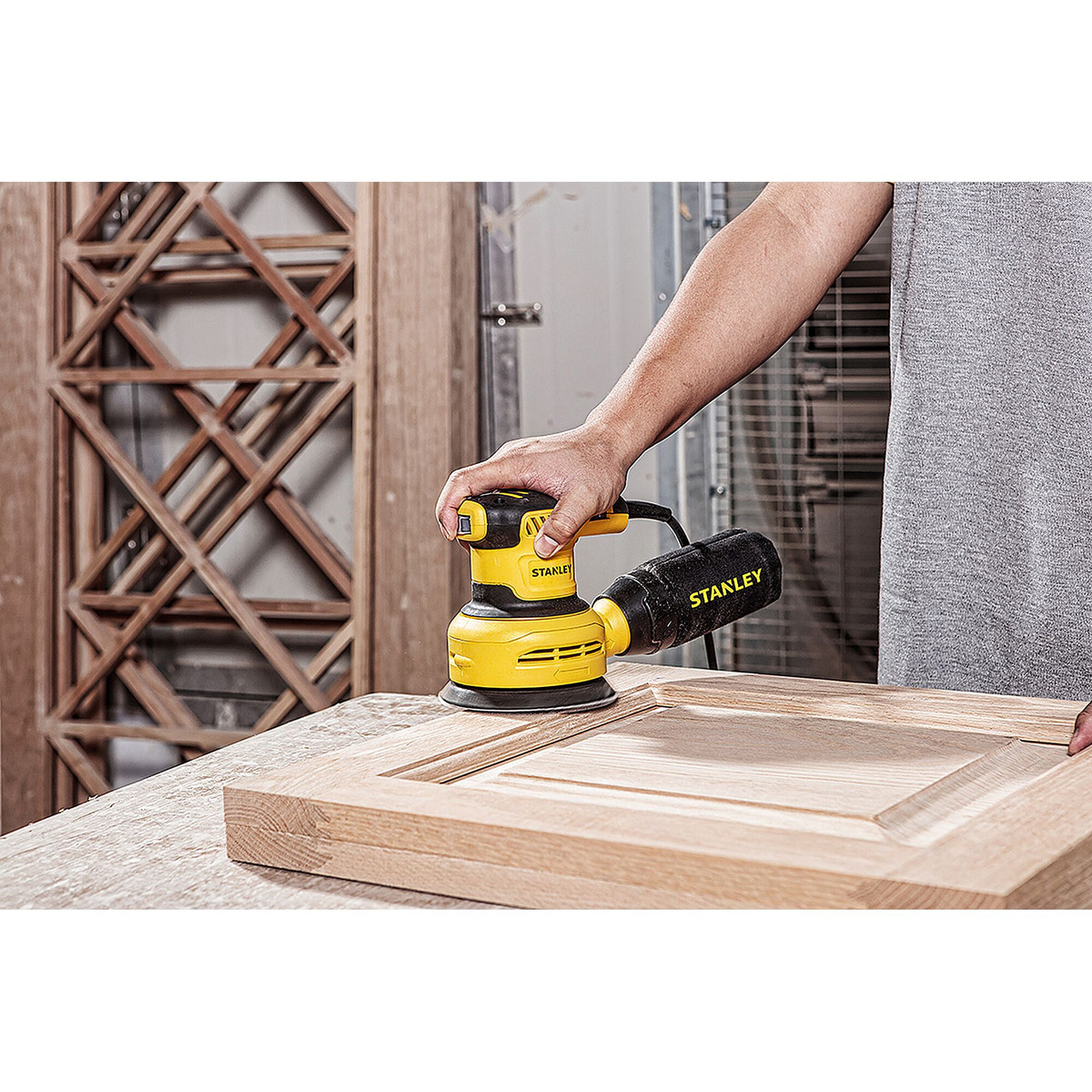 Lixadeira Roto Orbital 5" (127MM) 300W 127V Stanley — foto 4