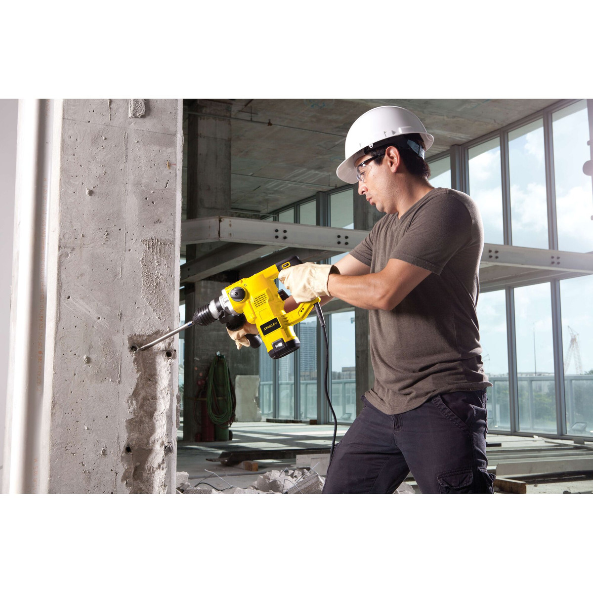 Martelete Perf./Romp. SDS Plus com 3,5J - 3 Modos - 1250W 127V Stanley — foto 3