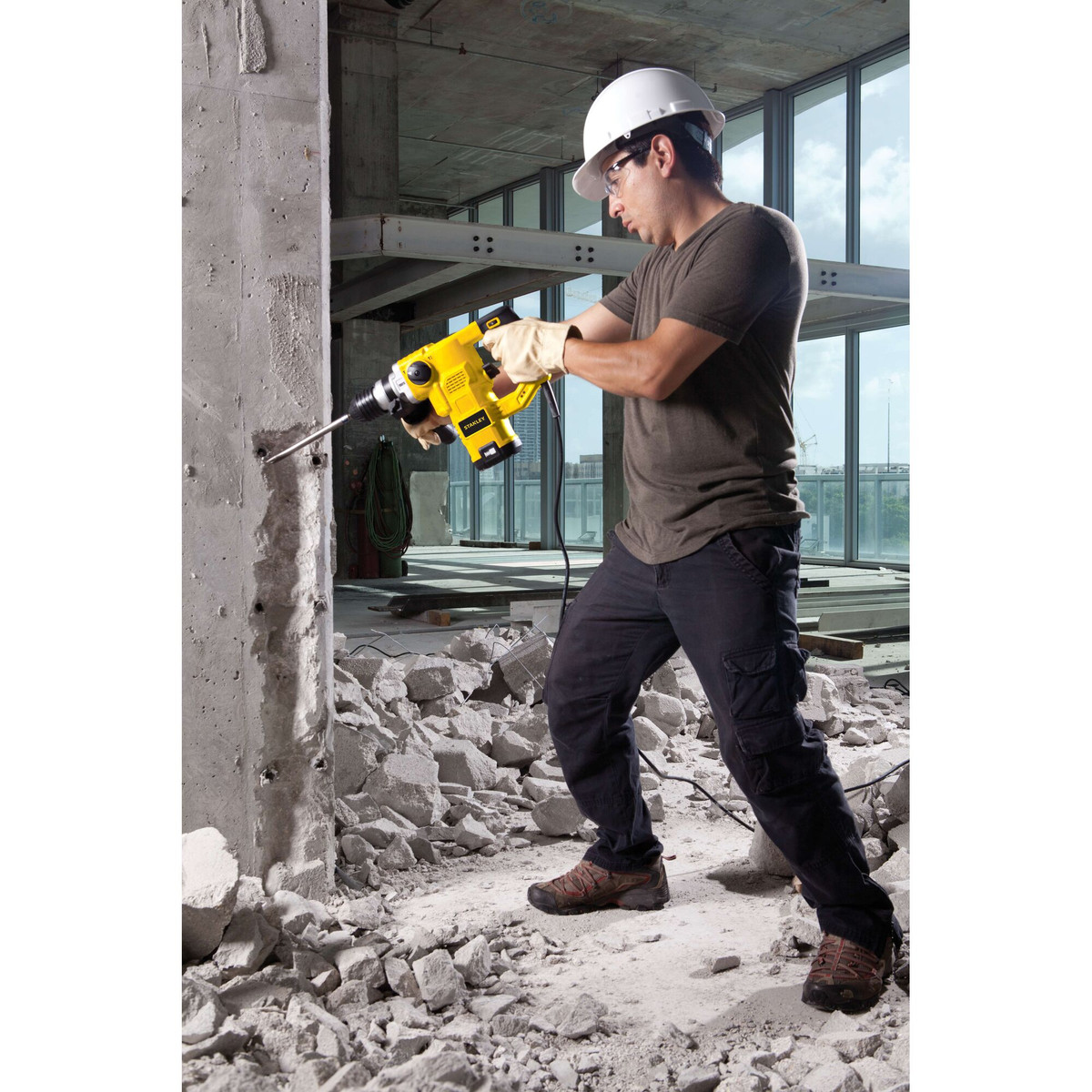 Martelete Perf./Romp. SDS Plus com 3,5J - 3 Modos - 1250W 127V Stanley — foto 4