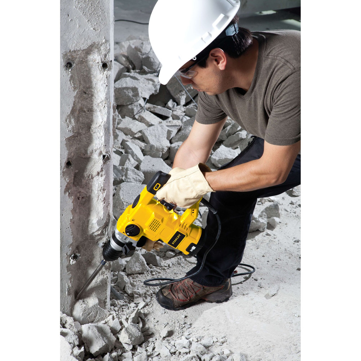 Martelete Perf./Romp. SDS Plus com 3,5J - 3 Modos - 1250W 127V Stanley — foto 5