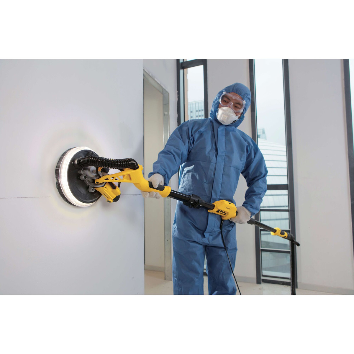 Lixadeira de Parede Roto Orbital 225MM com LED 750W 127V Stanley — foto 3
